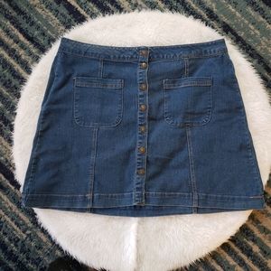 Forever 21 Denim Skirt - Women's Plus